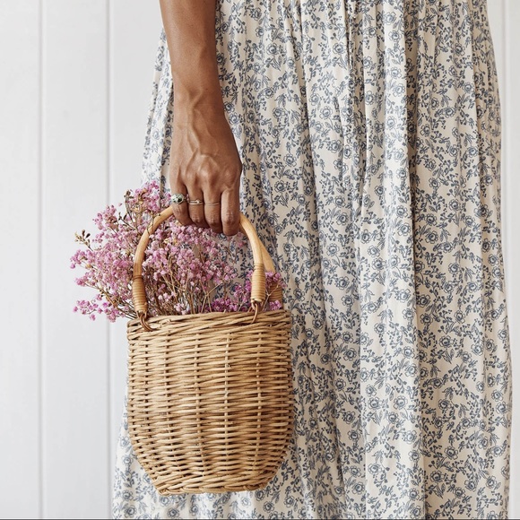 Sold- Cute little straw bag